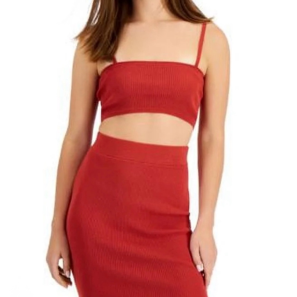 Elegant Red Skirt